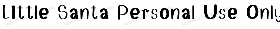 Little Santa Personal Use Only字体转换